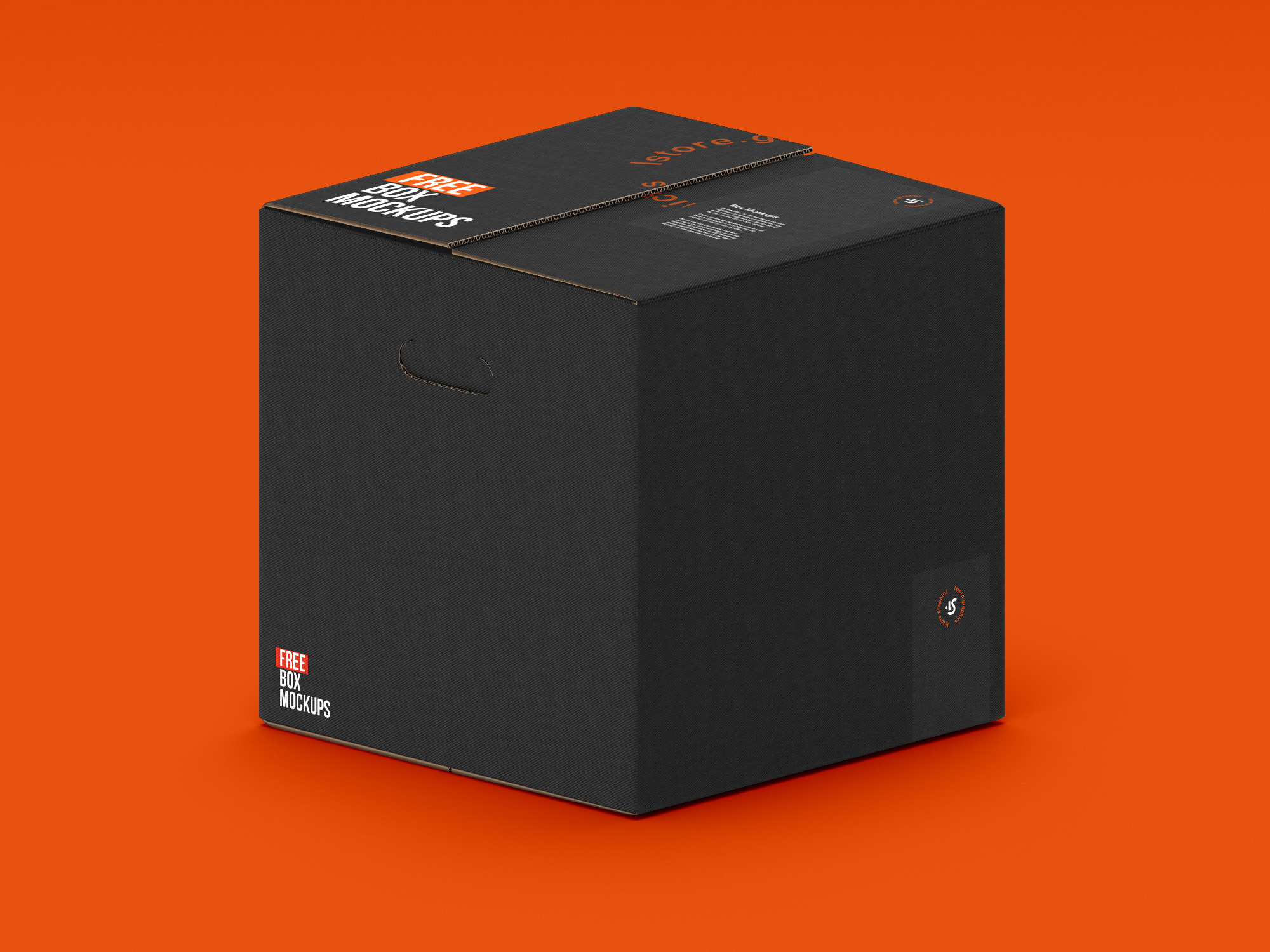 Free Box Mockup