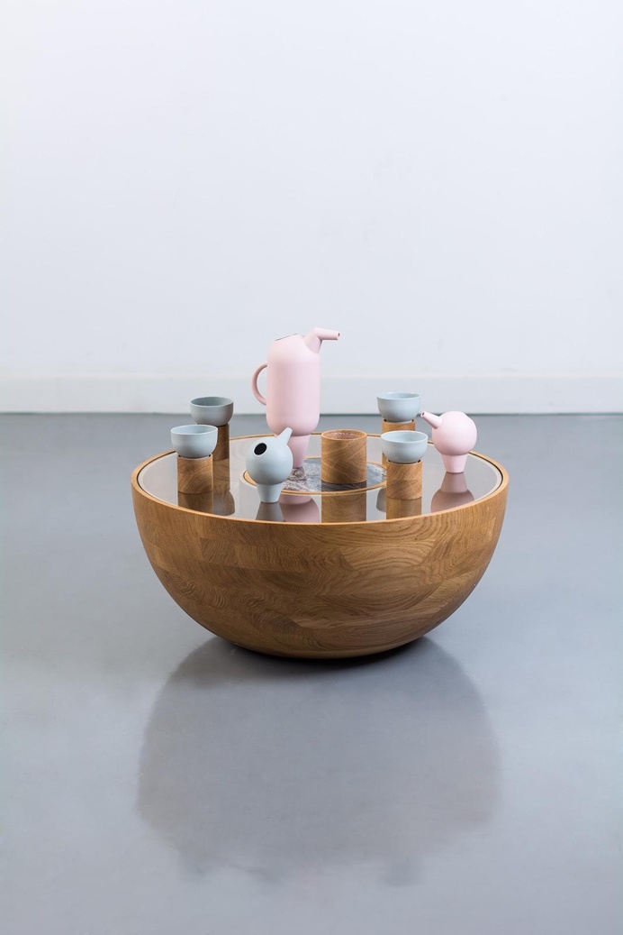 #furniture #design #vessels #wood #teatime