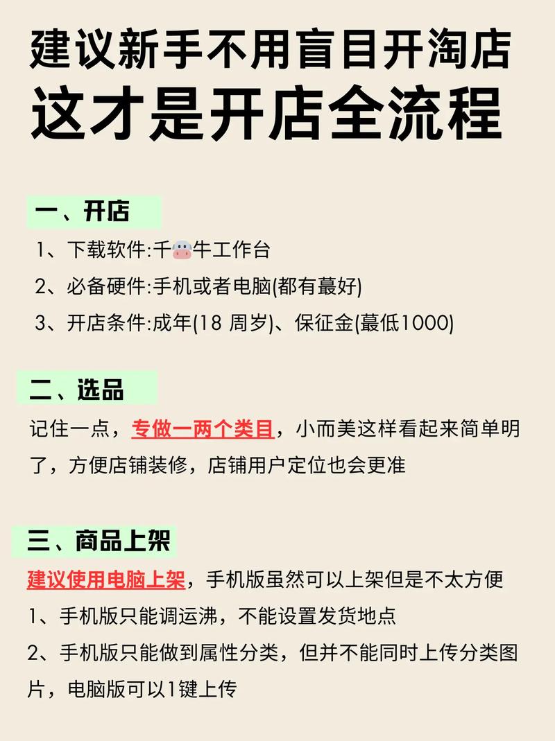 轻松开店,淘宝注册流程详解