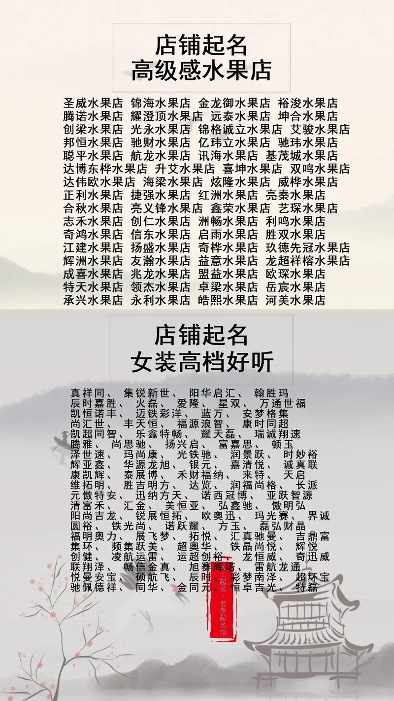 农村淘宝网店名字大全—挖掘乡村电商潜力的宝藏