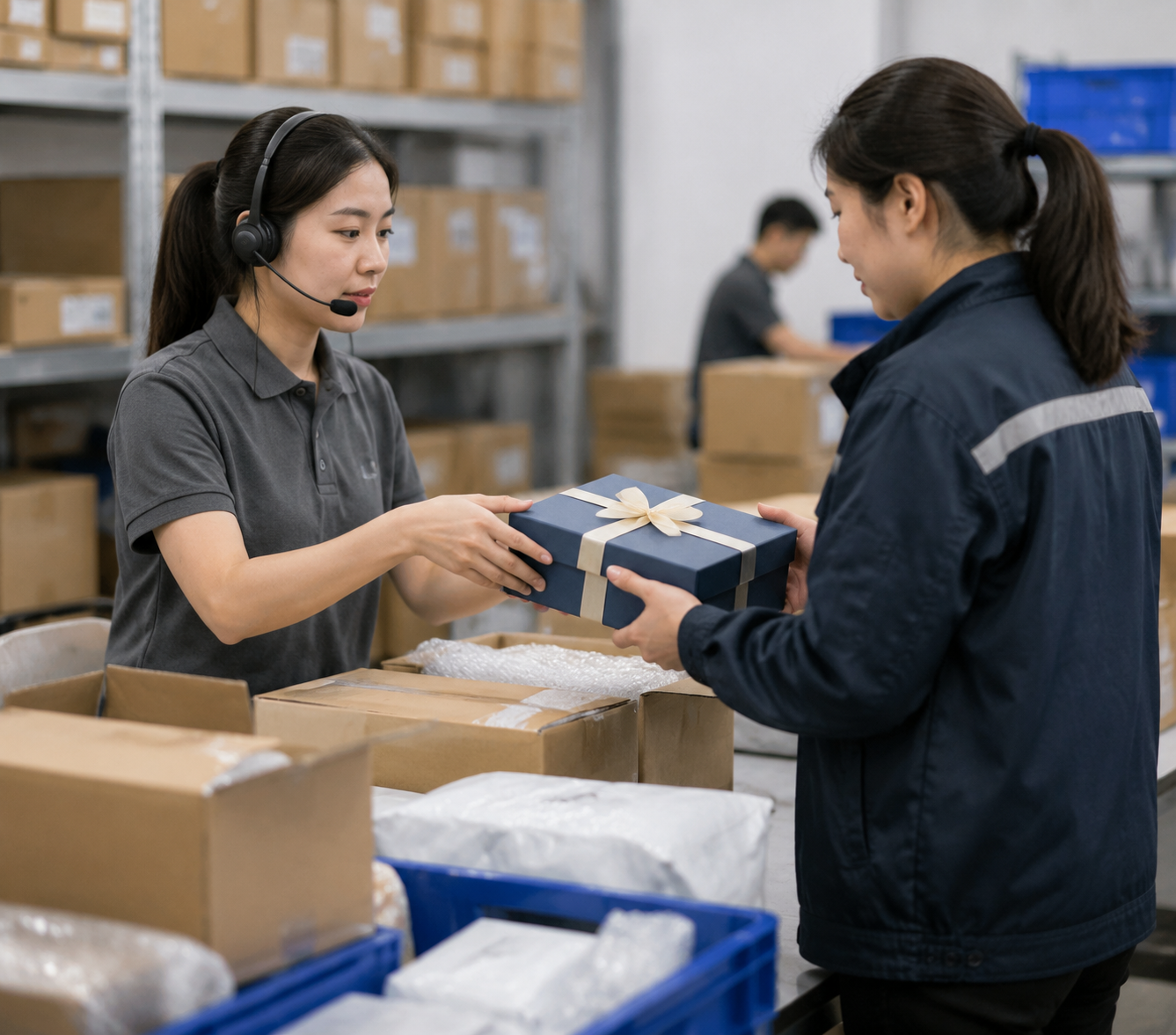 店铺售后赠品交给礼品代发怎么登记？原订单、异常原因和新地址要同时留存
