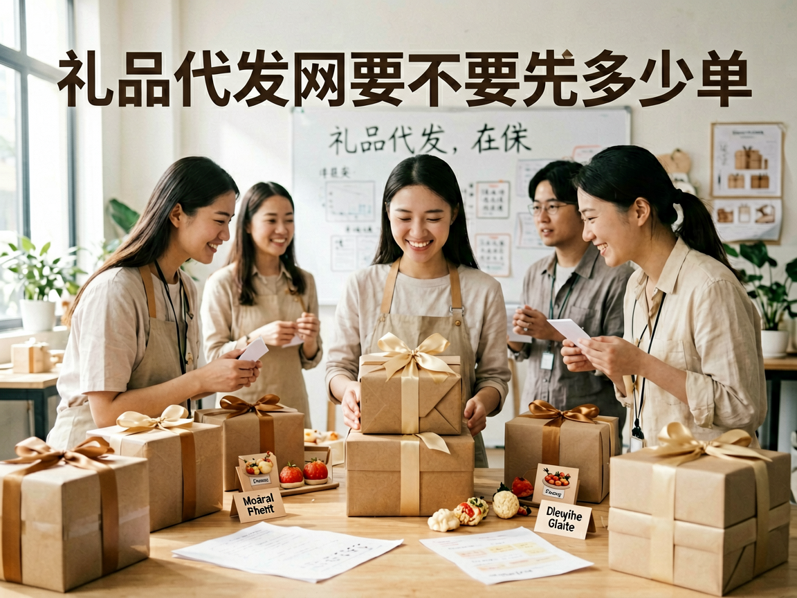 礼品代发网新店试单要不要先发多少单?名单规模、礼品规格和回传要求要分开确认