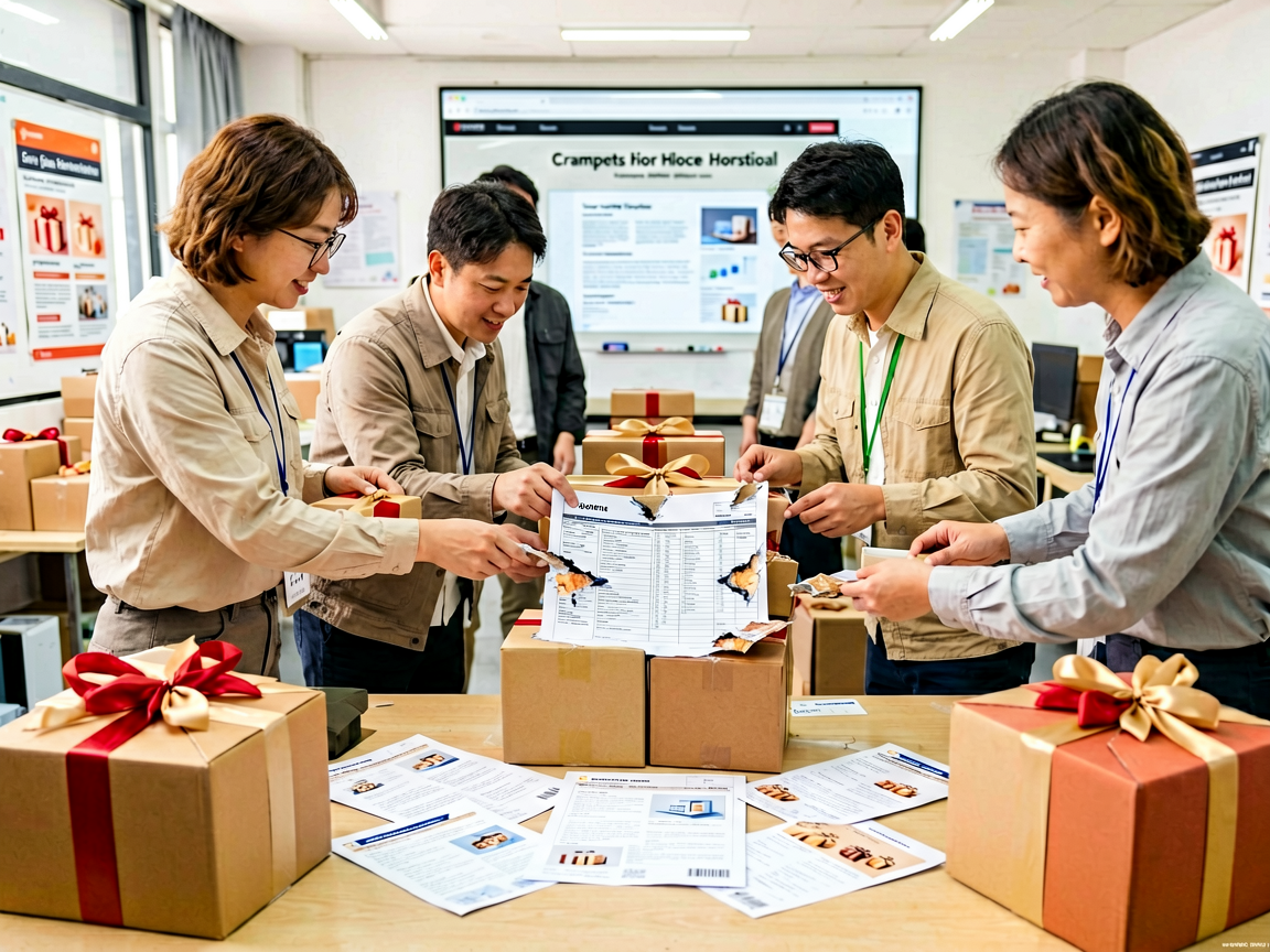 礼品代发出库前发现外包装破损怎么处理？先暂缓放行再复核交接