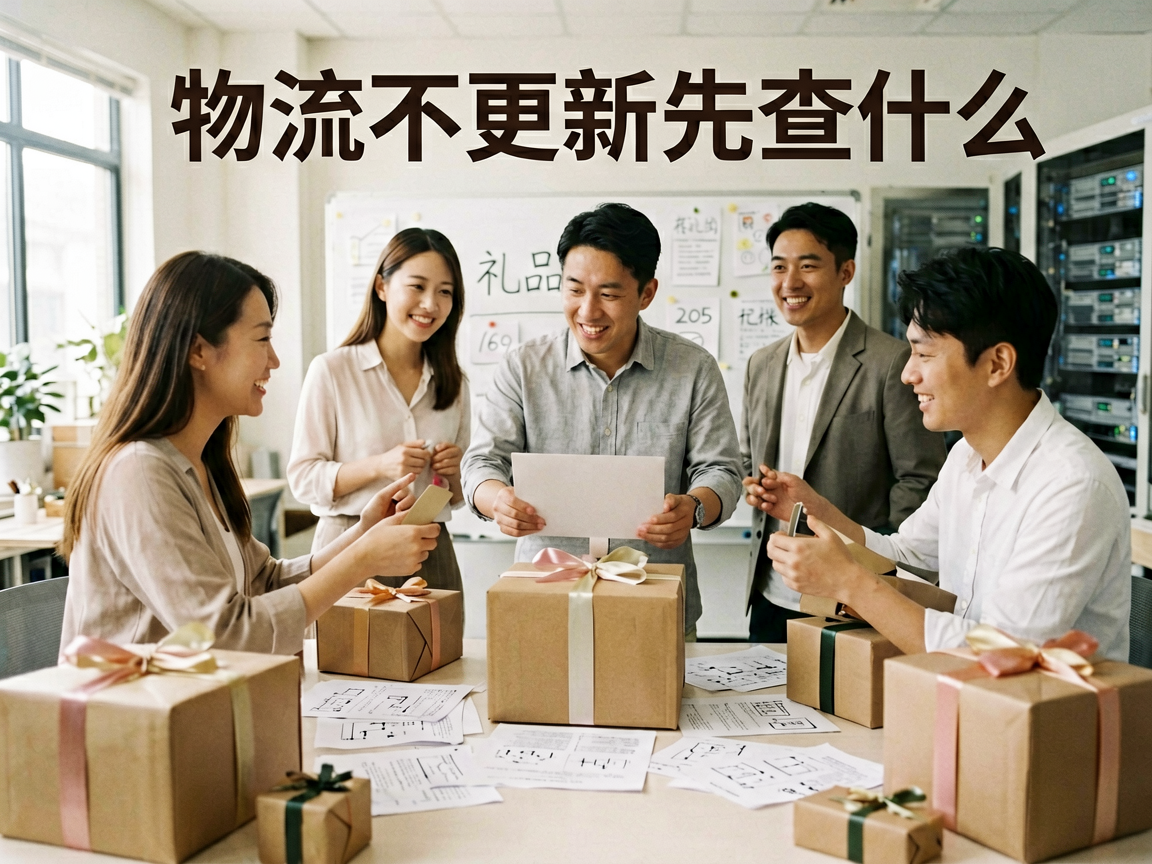 礼品代发网物流不更新先查什么?首扫、转运和收件信息要按顺序核