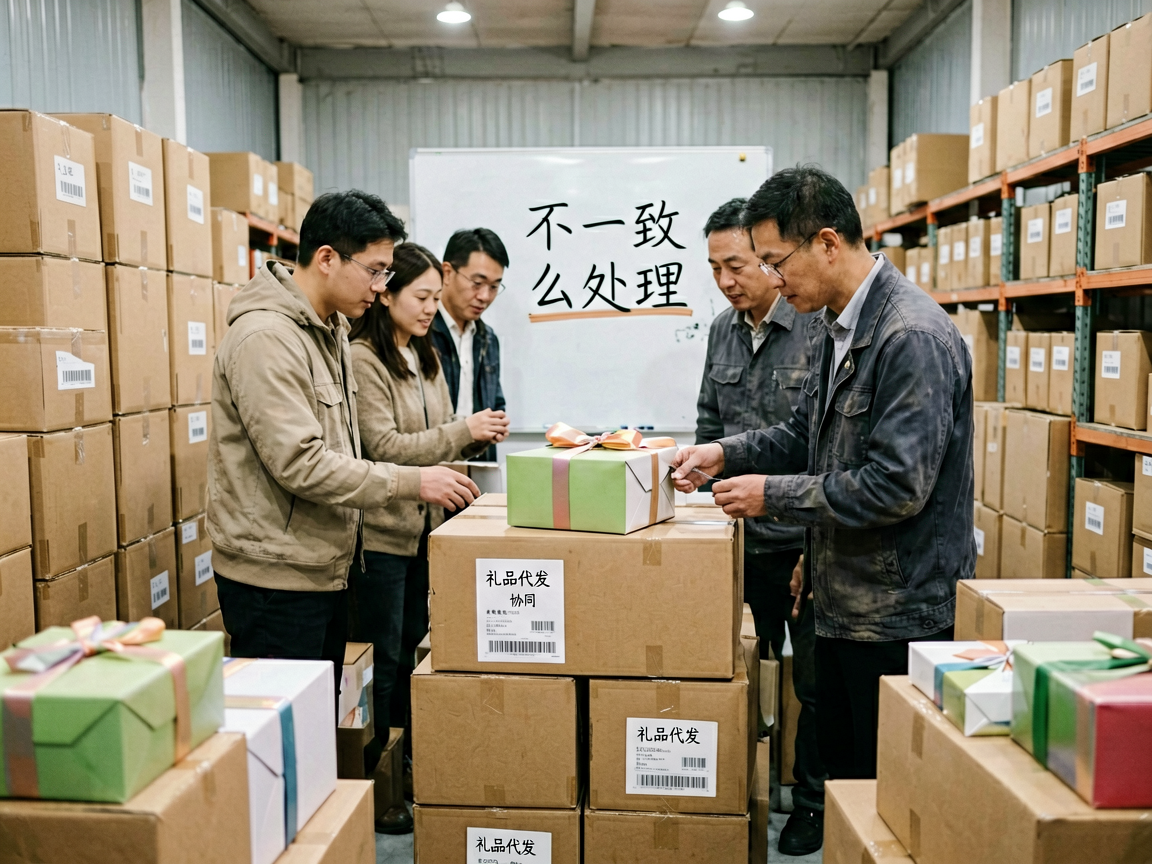 礼品代发入仓外箱箱码和箱内件数不一致怎么处理?先封存复点再确认入库责任