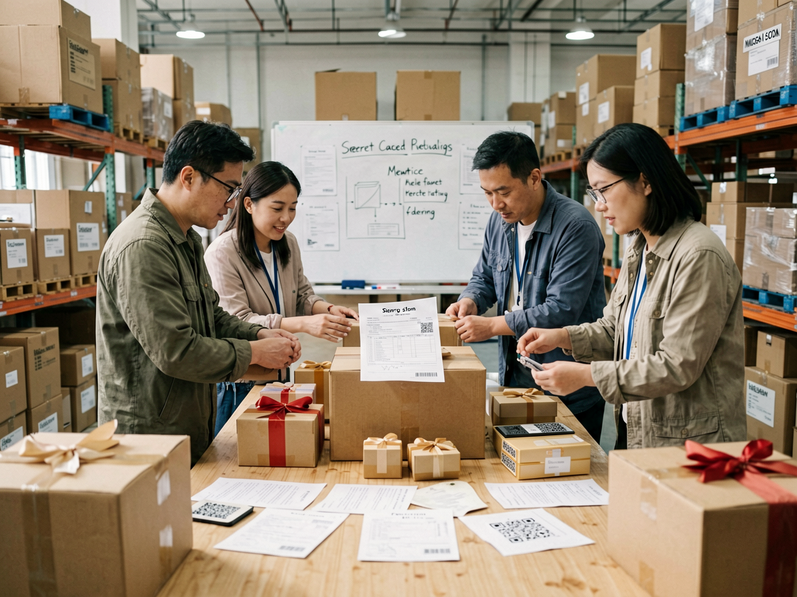 礼品代发出库扫码失败怎么核对?人工补核后再由双人放行