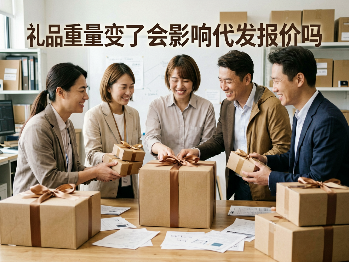 礼品重量变了会影响代发报价吗?先分净重、包装重和计费重