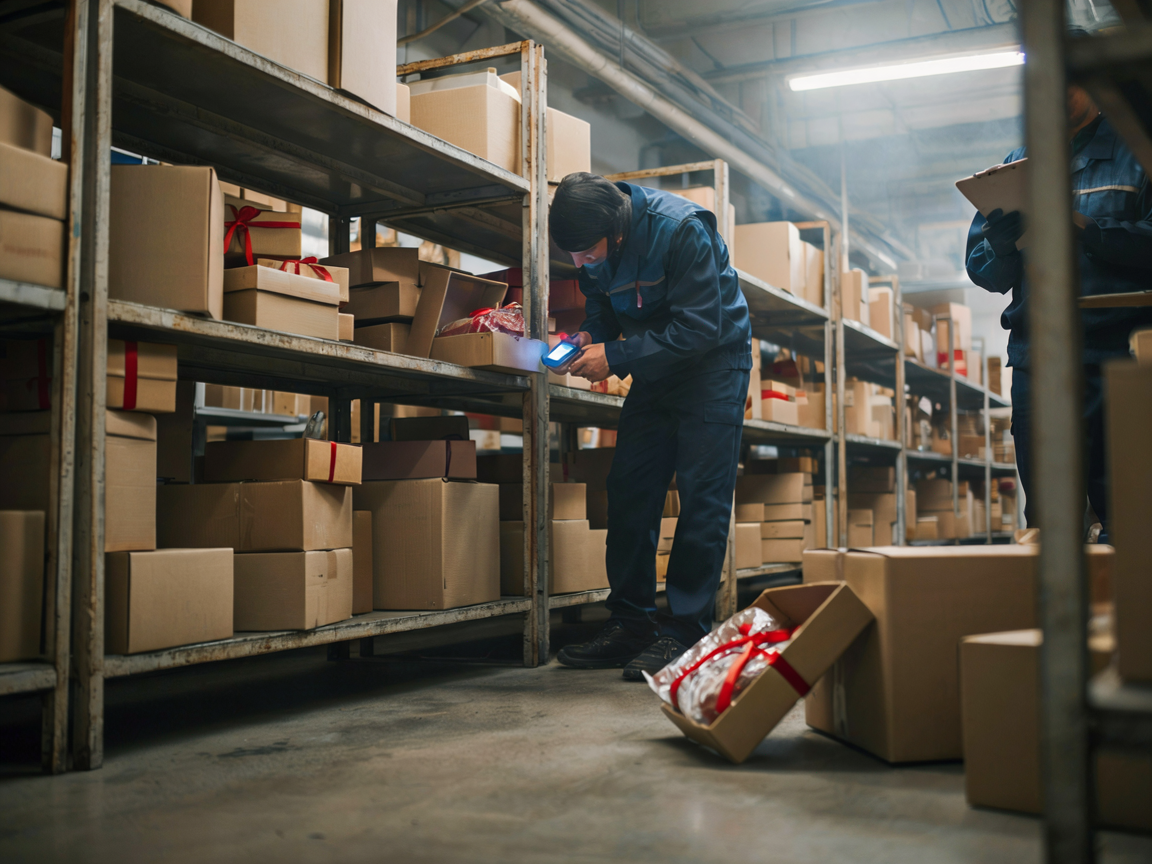 礼品代发拣货时库位标签和SKU对不上怎么办？先冻结拣货再复核货位
