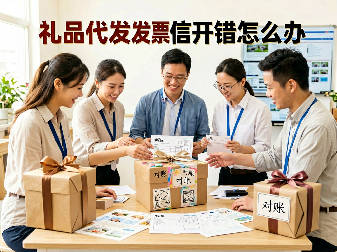 礼品代发发票信息开错怎么办？先核错误字段、红冲条件和重开资料