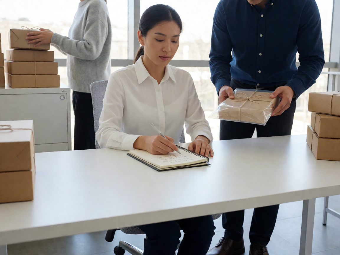 礼品代发同一地址多个收件人怎么分件?姓名、礼品和包裹标签要逐件对应